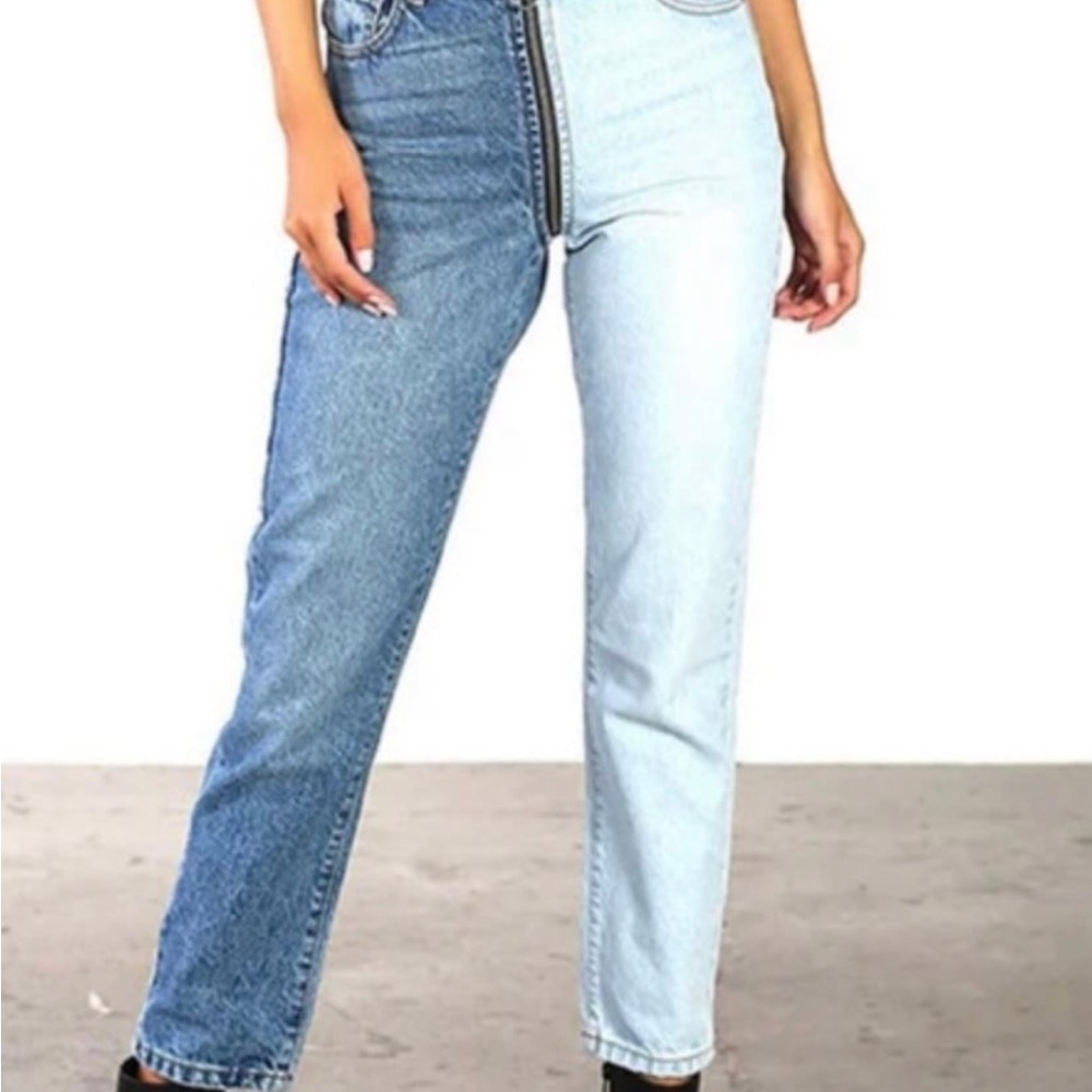 REVICE zipper jeans